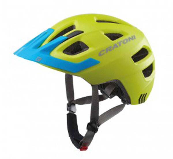 fahrradhelm cratoni maxster pro (kid) gr. xs/s (46-51cm) lime/blau matt