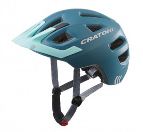 fahrradhelm cratoni maxster pro (kid) gr. s/m (51-56cm) steel/blau matt