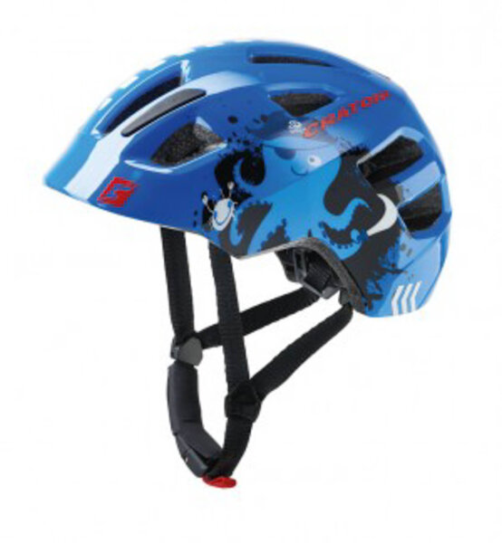 fahrradhelm cratoni maxster (kid) gr. xs/s (46-51cm) pirat/blau glanz