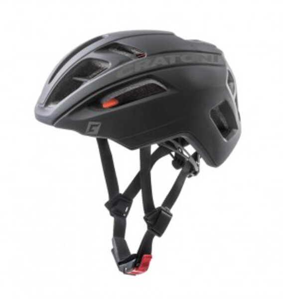 fahrradhelm cratoni c-pro (performance) gr. s/m (54-58cm) schwarz gummiert