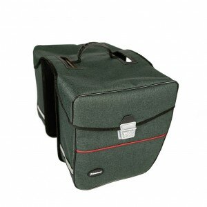 doppeltasche haberland emotion anthrazit, 31x31x16cm, 31 ltr