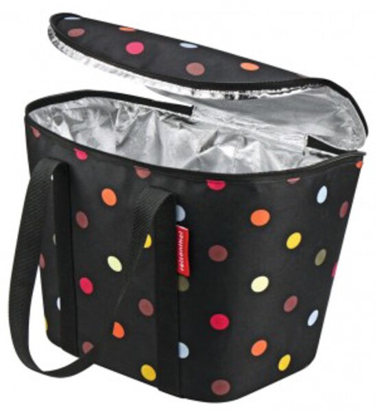 thermo-tasche klickfix für lenkerkorb dots,34x26x25 cm