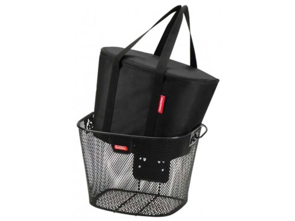 thermo-tasche klickfix für lenkerkorb schwarz,34x26x25 cm