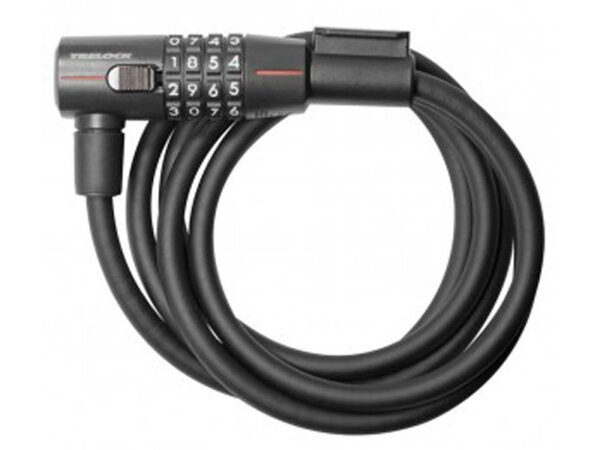 TRELOCK Spiralkabelschloss "SK 415" SB-verpackt, 180 cm lang