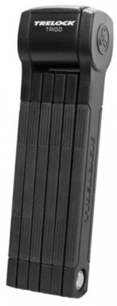 faltschloss trelock trigo mit halter fs 380/85, schwarz,m.halter zf234 x-move