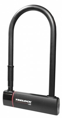 b&uuml;gelschloss trelock mit halter zb 401 u6 , schwarz, 108x230mm, &oslash;16mm