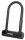 b&uuml;gelschloss trelock mit halter zb 401 u5 mini flex, schwarz, 83-178mm, &oslash;15mm