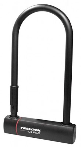 b&uuml;gelschloss trelock mit halter zb 401 u4 plus, schwarz, 108-230mm, &oslash;14mm