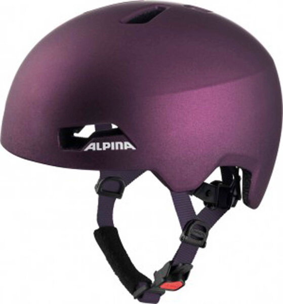 fahrradhelm alpina hackney dark-violett gr.51-56
