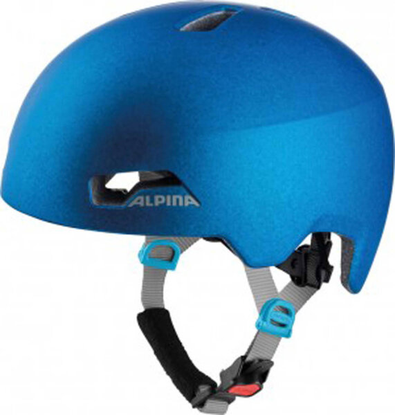 fahrradhelm alpina hackney translucent blue gr.47-51