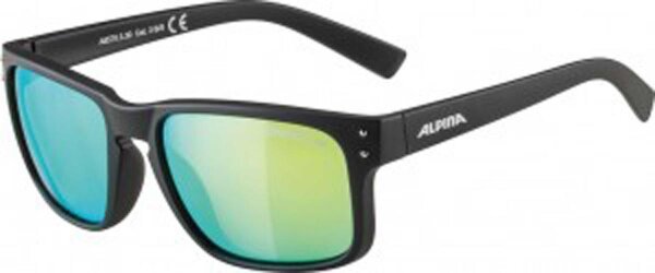sonnenbrille alpina kosmic rahmen sw matt glas neon gelbl versp.s3