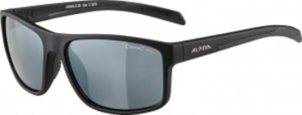 sonnenbrille alpina nacan i rahmen black matt glas black mirror