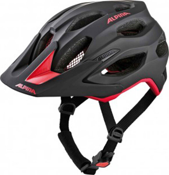 fahrradhelm alpina carapax 2.0 black-red gr.57-62cm