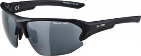 sonnenbrille alpina lyron hr rahmen schwarz matt glas sw versp.s3