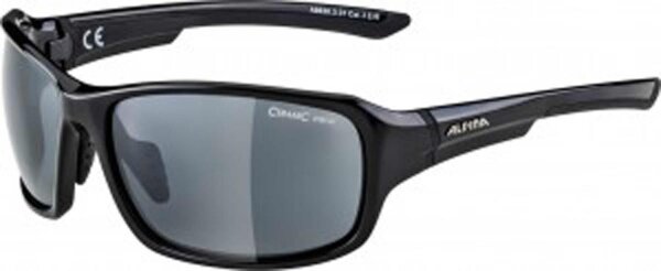 sonnenbrille alpina lyron rahmen sw/grau glas schwarz versp.s3