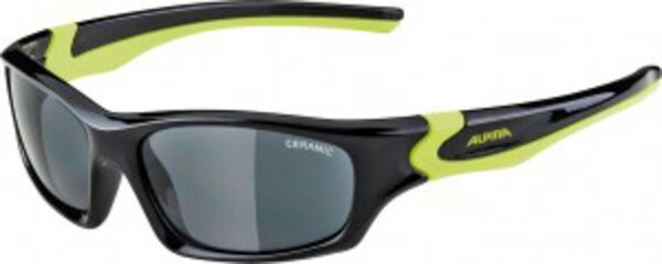 sonnenbrille alpina flexxy teen rahmen sw/neon gelb glas sw versp.s3