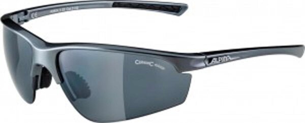 Sonnenbrille Alpina Tri-Effect 2.0 Rahmen zinn Glas Keramik mirror schwarz