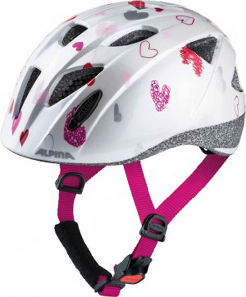 fahrradhelm alpina ximo white hearts gr.49-54cm