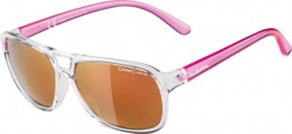 Sonnenbrille Alpina Yalla Rahmen klar/pink Glas pink vesp. S3