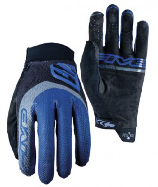 handschuh five gloves xr - pro herren, gr. l / 10, blau reflex