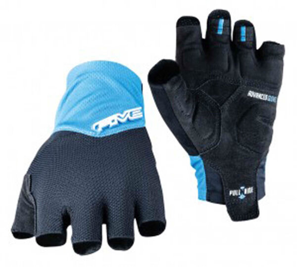 handschuh five gloves rc1 shorty herren, gr. l / 10, blau/wei&szlig;
