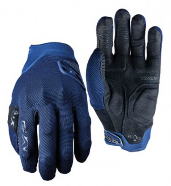 handschuh five gloves xr - trail protech herren, gr. l / 10, navy