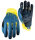 handschuh five gloves xr - lite bold herren, gr. xxl / 12, blau/gelb