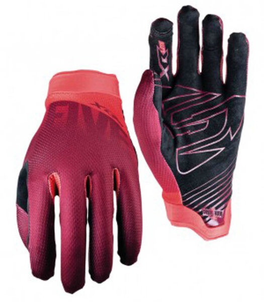 handschuh five gloves xr - lite bold herren, gr. xl / 11, rot/rot