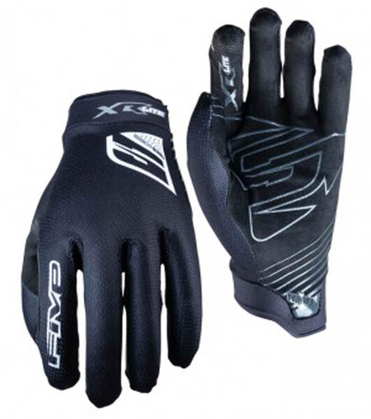 handschuh five gloves xr - lite herren, gr. xxl / 12, schwarz/wei&szlig;