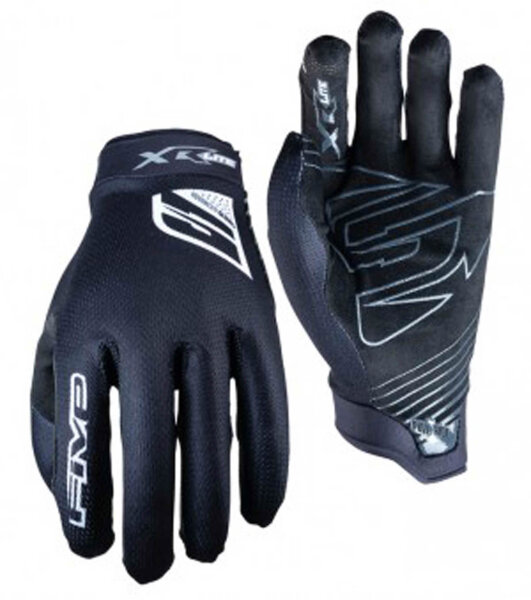 handschuh five gloves xr - lite herren, gr. xxl / 12, schwarz/weiß