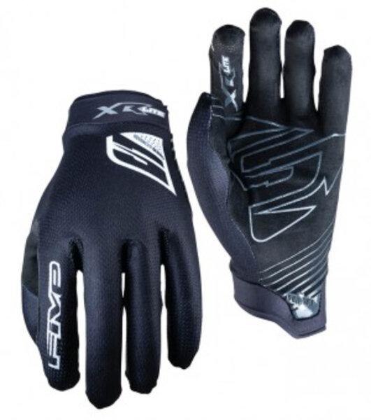 handschuh five gloves xr - lite herren, gr. m / 9, schwarz/weiß