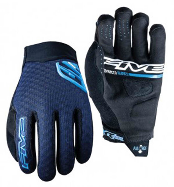 handschuh five gloves xr - air herren, gr. s / 8, navy/blau