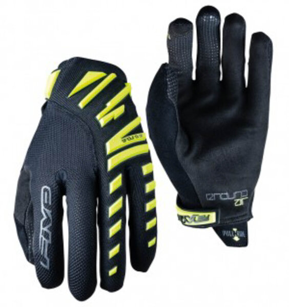 handschuh five gloves enduro air herren, gr. xxl / 12, gelb fluo
