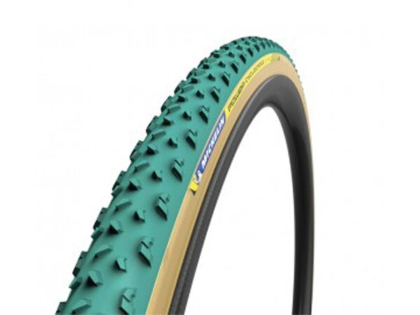 Reifen Michelin Power Cyclocross Mud fb.28" 700x33C 33-622 grün Tubular