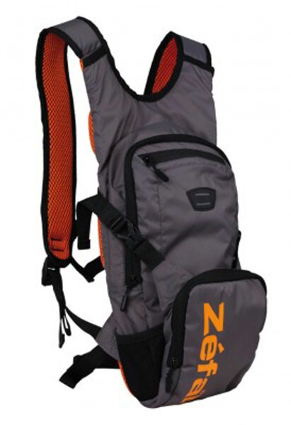 trinkrucksack zefal z hydro xc mit 2,0 liter trinkblase grau/orange