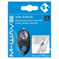 schaltwerk-adapter m-wave ada range schwarz, alu