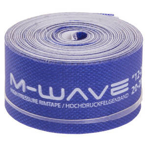hochdruck-gewebe-felgenband m-wave 16mm, selbstklebend, 2x2m im beutel