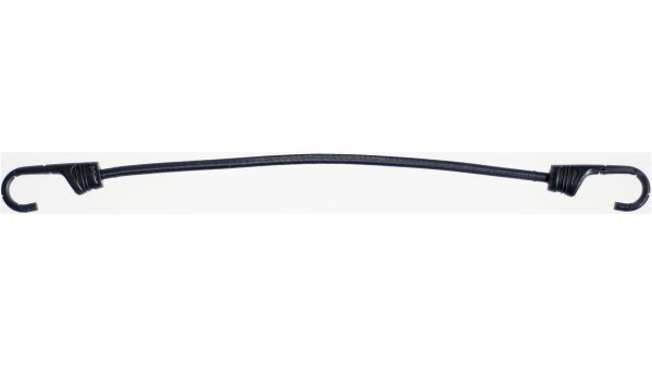BIKE TEC Spanngurt Rund, mit Kunststoffhaken, schw 8 x 500 mm