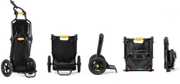 fahrrad-lasten-anhänger burley travoy modell 2020 schwarz
