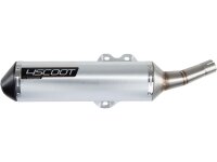 TECNIGAS Schalldämpfer "4Scoot" Mit Edelstahlkrümm Aluminium