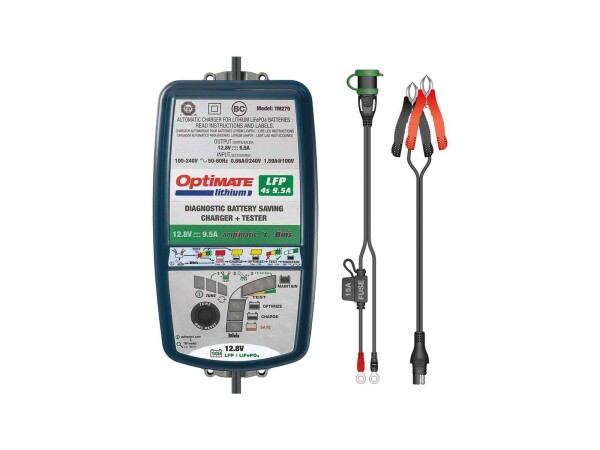 TECMATE Batterieladegerät "OptiMATE Lithium 4S 9.5 A", Lades
