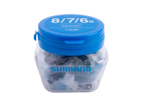 SHIMANO Kettenschloss "Quick-Link" für HG/UG, 6- / 7- / 8-fach, Werkstattverpackung, Abgabe nur in voller VE (50 Paar), lose
