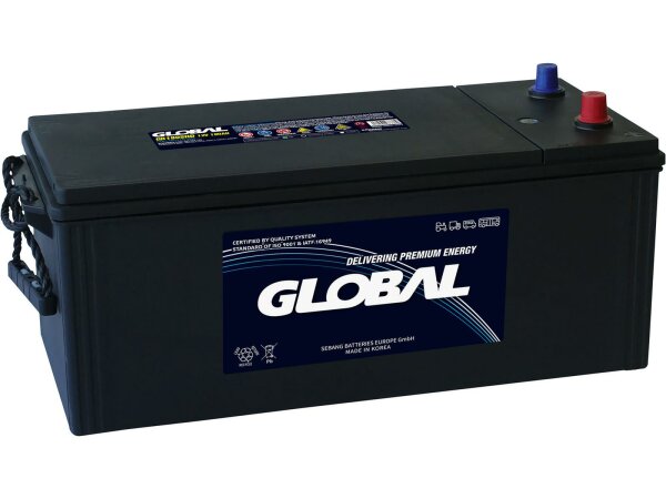 RUNDUTEC Starterbatterie, LKW / Agrar, 12V, Bodenleiste B3 o