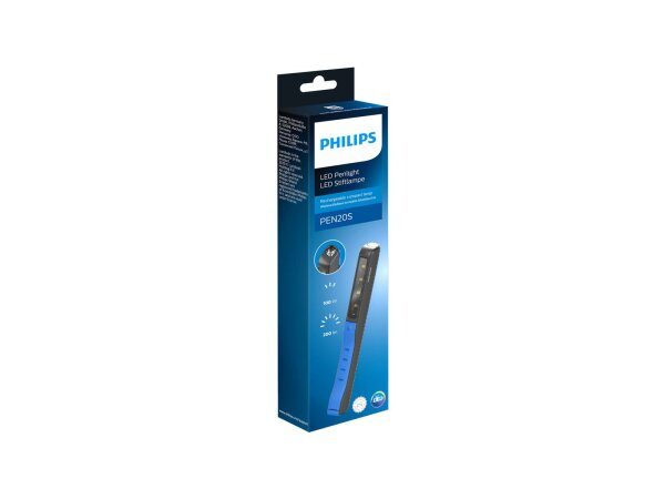 PHILIPS Stiftleuchte "Penlight PEN20S", Akku, bis 200Lm und 