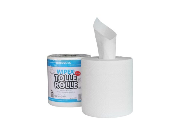 NORDVLIES Putzpapier "WIPEX TOLLE ROLLE" Tragbare, Rolle à