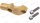 MAGURA Spiegelschelle "HC3" M10 x 1,25 mm gold