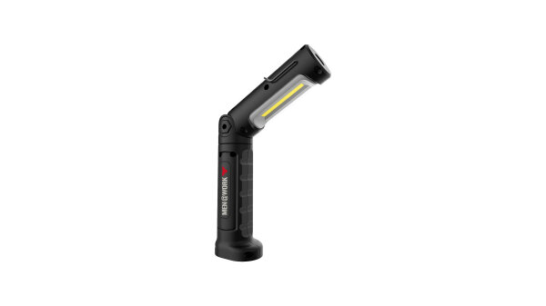 KUNZER Handlampe "Men@Work" Akku (Lithium Ionen),  Länge: 23 cm