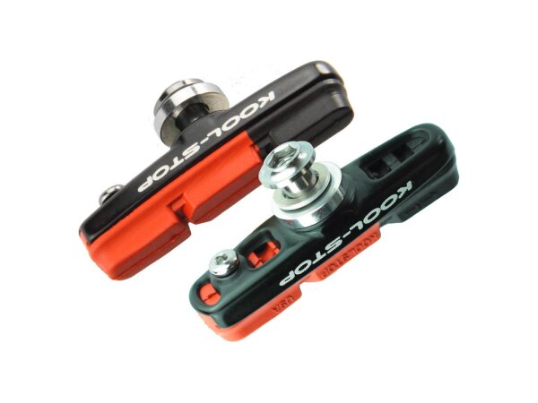 Kool-Stop Bremsschuhe Cartridge (Halter + Belag) (Felge) H15 DURA 2 ROAD holder black + brake pad (dura2 insert)  dual compound