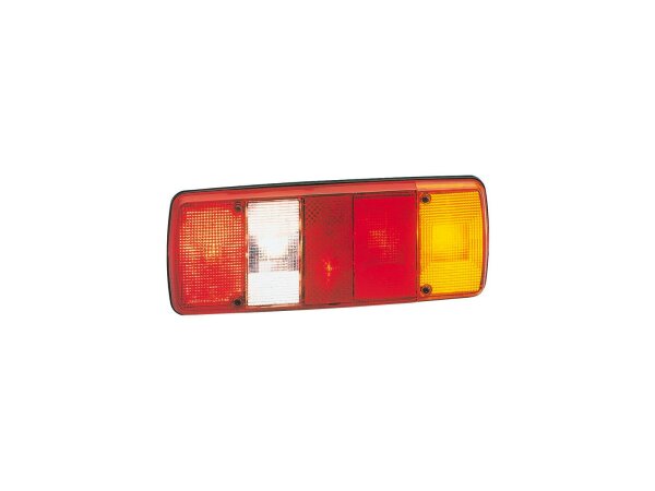 HELLA Heckleuchte 12 V/ 24 V,Schluss-, B rechts, 343 x 133 mm