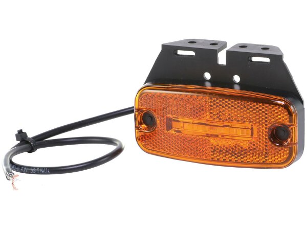 HELLA Umrissleuchte, LED, Seitenmarkierungsleuchte, mit Halt